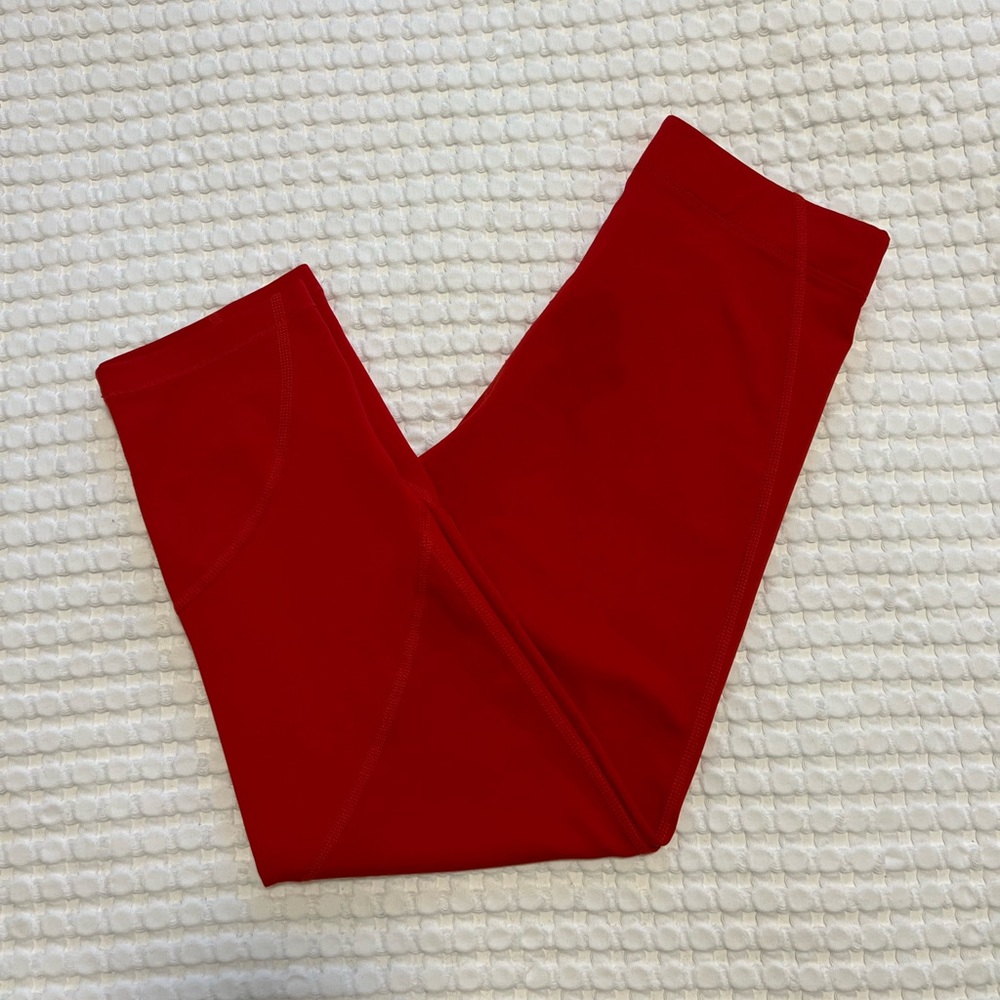Nike Pro Women’s S Red Track & Field Crop Leggings